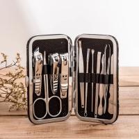 Set De Tijeras De Uñas Creativas Con Cara Feliz Herramienta De Manicura Y Peluquería De Uñas De Acero Carbono Conjunto De 11 Piezas - details 0