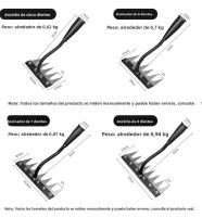 Herramienta De Riego Multifuncional Desmontable Con Cabeza De Acero De Manganeso Y Dientes De Cinco Herramienta De Aseo Para Jardín - details 26