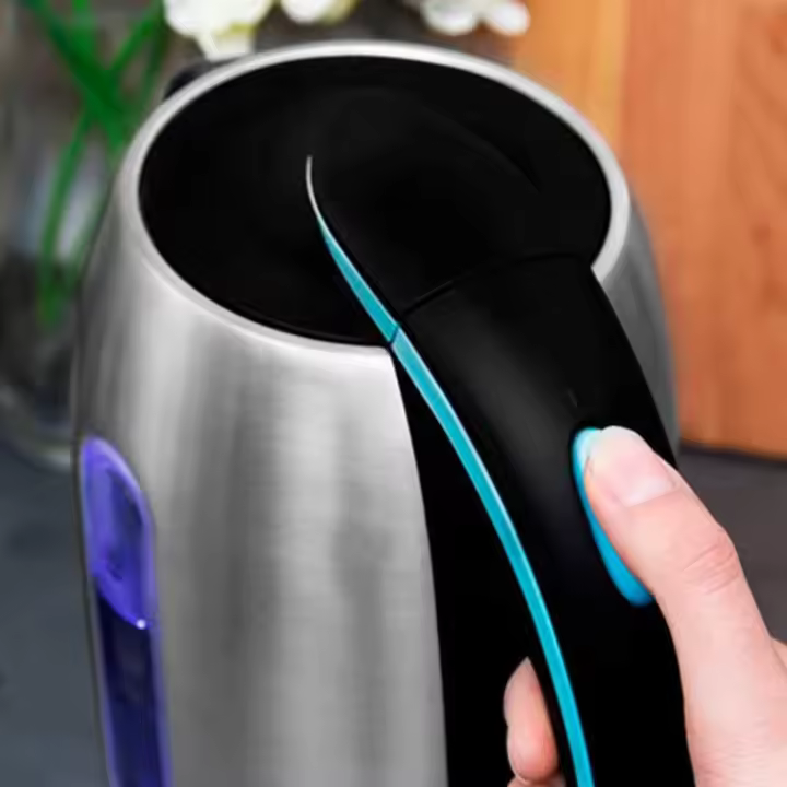 Hervidor de agua eléctrico Thermosense 270 Steel Cecotec 1,7L 2200W con base independiente inox - 1