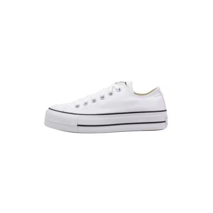 Converse Chuck Taylor All Star Platform Canvas Low Top Deportivas Con Plataforma Mujer Blanco - 1