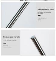 Cepillo De Limpieza Para Inodoro Con Acero Y Plástico Escobilla De Baño Esencial Herramienta De Lavabo Kit De Accesorios Domésticos - details 16