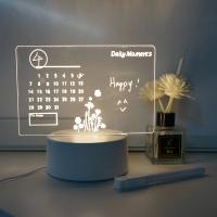 Tablero De Notas LED Creativo Con Luz Nocturna USB Iluminación Suave Cálida Para Decoración De Habitación Niños Novia - details 5