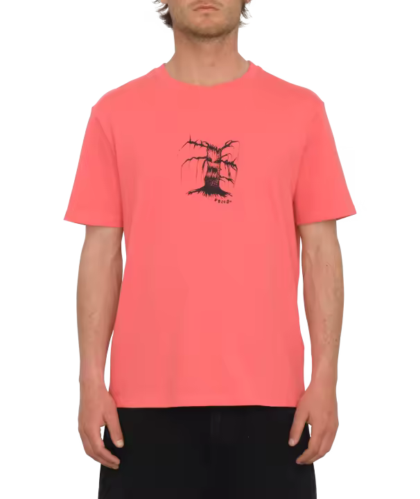 Camiseta de manga corta Volcom Issam Night - Washed Ruby - 1