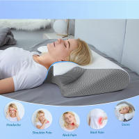 Almohada cervical de espuma con memoria para regalar el Día de la Madre, 1 pieza Almohada para dormir de contorno suave y cómodo para uso diario en primavera - details 0