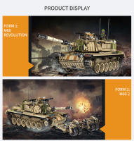 Bloques De Construcción PLAS632004 M60 Magachi Tanque Principal Serie Militar Pequeño Partícula Juguete De Montaje Para Niños Chicos Adultos Regalos - details 4