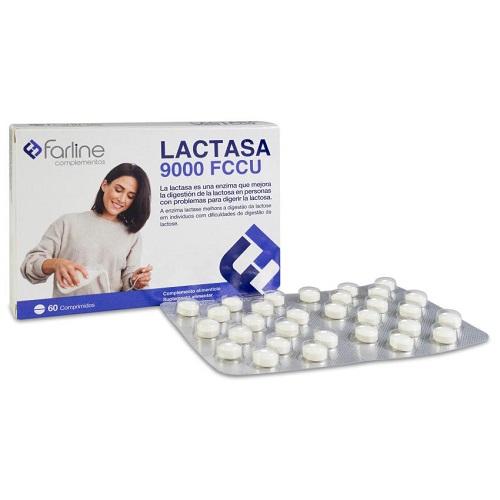 Farline Lactasa 9000 - Mejora la Digestión - Blist 60C
