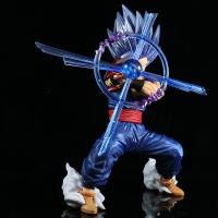 Figura De Acción Dragon Ball Z 24cm Son Gohan Super Saiyan Batalla Ingrediente Anime PVC Modelo De Lucha Contra Cell DBZ Gohan Despertar Juguete Para Coleccionistas - details 1