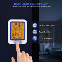 Medidor De Temperatura Y Humedad Digital LCD Estación Climática Doméstica Hygrometer Termómetro Electrónico Para El Hogar - details 7