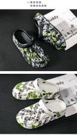 Sandalias De Hombre Talla Grande Con Suela Gruesa Antideslizante Para Playa Y Jardín EVA Cómodas Clogs Casuales Color Camuflaje - details 16