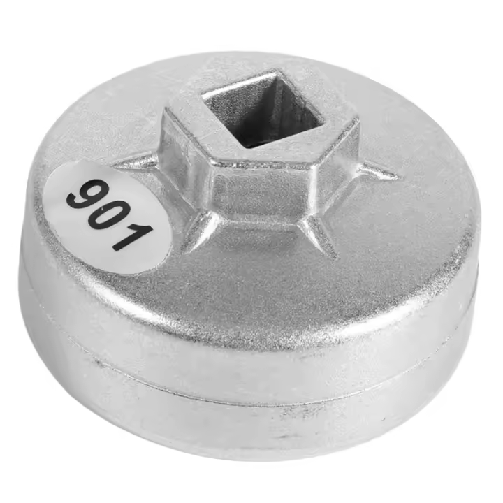 Herramienta De Remoción De Filtro De Aceite Para Coche Con Capa Y Juego De Llaves De 65mm 14 Dientes Para Toyota 4 Cilindros 1800CC-2000CC Corolla 2009-2015 - 1