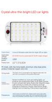 Barra De Luz Interior Para RV Camper Barco Con Interruptor ON/OFF 48 LEDs De Alta Brillo 12-85V Lámpara De Lectura Para Camiones - details 8