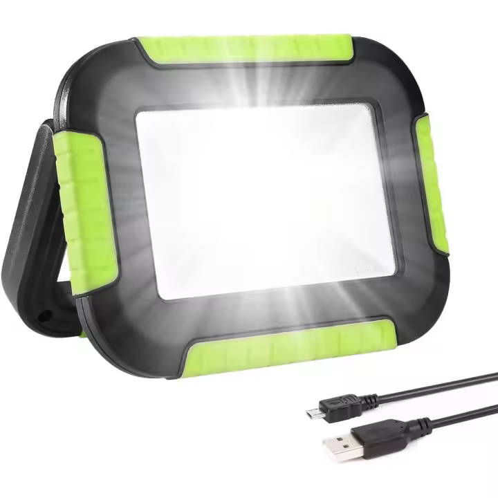 LE Luz de camping recargable, Luz de Trabajo Portátil de 1000 Luces recargable, Brilliant interior para acampar al Aire Libre with Banco de Energía de 4400 mAh, 3 Modos LED Floo - 1