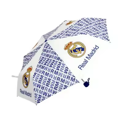 Paraguas Real Madrid 66491 Blanco Junior - 100 Cm de Diámetro - 1