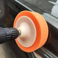 Paño De Pulido Para Coche 150mm 6 Pulgadas Accesorios De Limpieza Y Mantenimiento De Coche Esponja Para Polisior Adecuado Para Tratamiento De Cera Y Limpieza - details 2