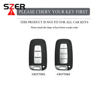 Funda De Llave De Coche En Cuero Y Aleación Para Hyundai IX35 Elantra Sonata 8 9 Kia Sportage K5 K2 Sorento Optima Forte Accesorios De Automóvil - details 0