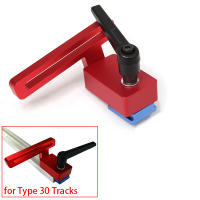 T-Track Stop De Aluminio Para Carpintería Herramienta De Trabajo Con Ranura Miter Faja Locator Chute Para DIY Mesas De Trabajo - details 5