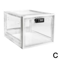Caja De Almacenamiento Transparente Para Alimentos Con Cerradura De Combinación Caja De Medicamentos Compacta Para Teléfonos Móviles Y Tabletas - details 13