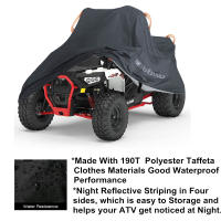 Cubierta Para Motocicleta Quad ATV Scooter Moto Impermeable a Prueba De Polvo Protector Solar UV Tamaño XXXL XXL XL L M 190T Poliéster Tafta Con Capa Anti-UV - details 1