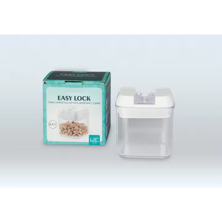 Set de 4 tarros herméticos de almacenamiento WE HOME - 1