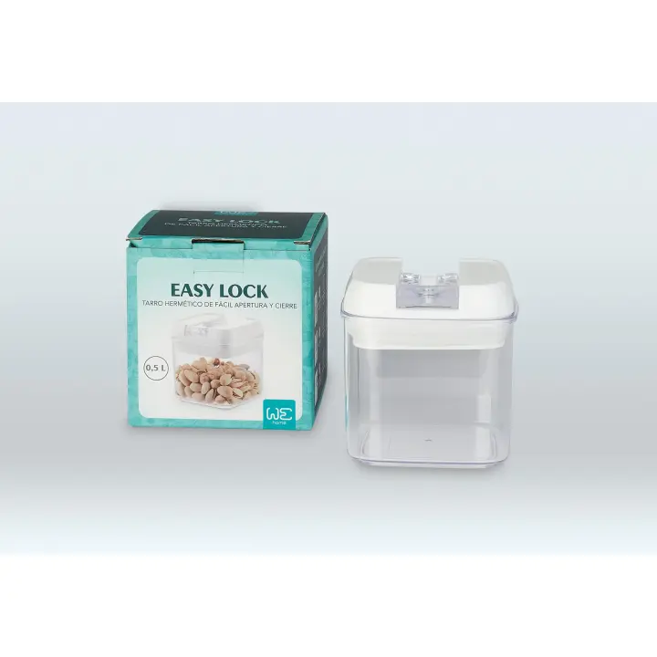 Set de 4 tarros herméticos de almacenamiento WE HOME - 1