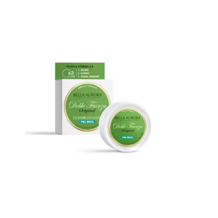 Bella Aurora Doble Fuerza 30ml | Tratamiento Aclarante e Iluminador Piel Mixta-Grasa, Acabado Mate, Control Brillo, Antimanchas, Regenerante - 1