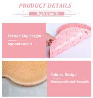 Pulgar De Silicona Reutilizable Para Limpieza De Pared Y Masaje En La Bañera Escobilla De Ducha Con Masajeador De Pies Mat De Masaje Para El Baño - details 6