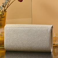 Bolso De Noche Elegante Y Moderno 2023 Para Novia Y Damas De Honor Cierre De Cadena Bolso De Mano Para Mujer Material Principal Poliéster Estilo Inglés - details 5