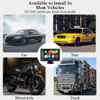 Reproductor Multimedia De Coche HIPPBQCC 7 Pulgadas Con CarPlay Android Auto Pantalla Táctil USB AUX Para Cámara Trasera - details 6