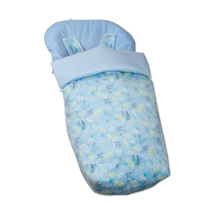 SACO PARA SILLA DE PASEO UNIVERSAL BABYLINE + MANOPLAS EN TEJIDO POLAR - 1