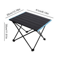 Mesa De Camping Plegable Portátil De Aluminio Mesa De Picnic Al Aire Libre Para Playa Jardín Y BBQ Tipo De Material: Aleación De Aluminio - details 15