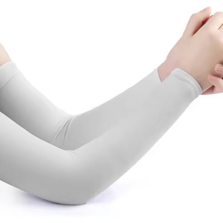 Pantorrillas De Seda Hielo Para Protección Solar Antideslizantes Para Hombres Y Mujeres Guantes De Verano Para Ciclismo Y Actividades Al Aire Libre - 1