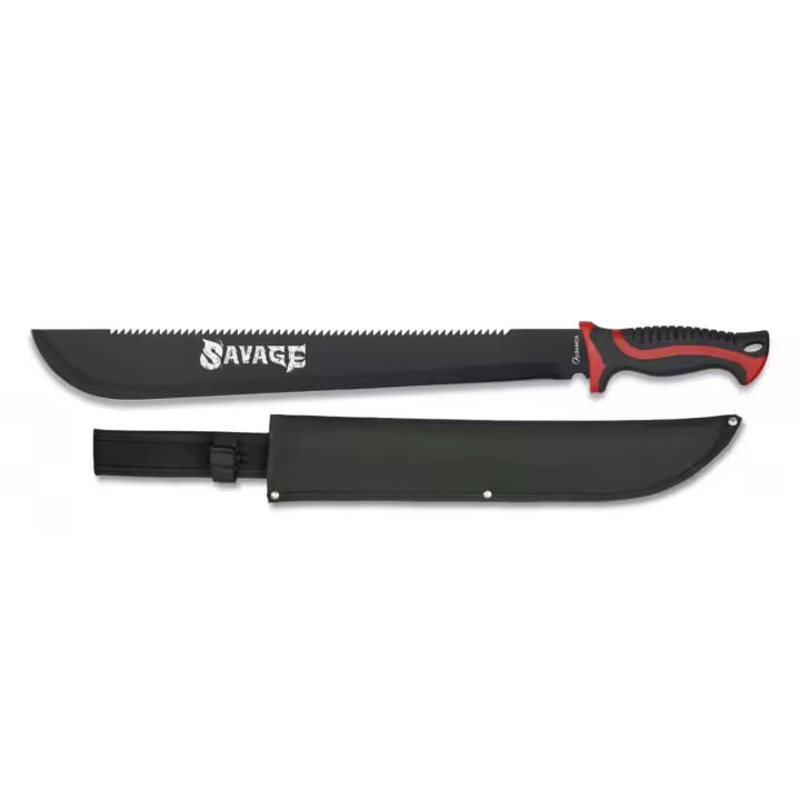 Machete cortacañas con funda de nylon, modelo Savage ,marca Albainox, Camping , Jardin, Outdoor - 1