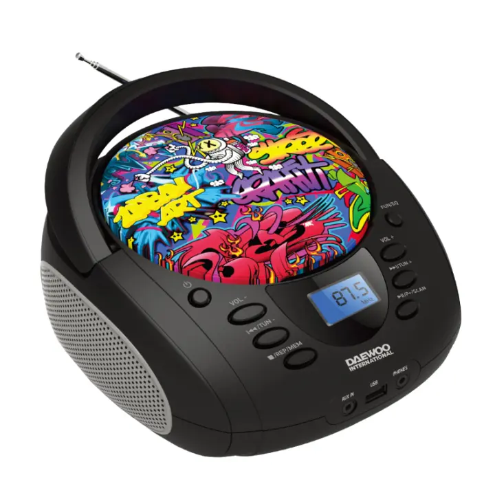Radio CD Daewoo DBU-11 con radio digital y entrada USB (NUEVA) - 1