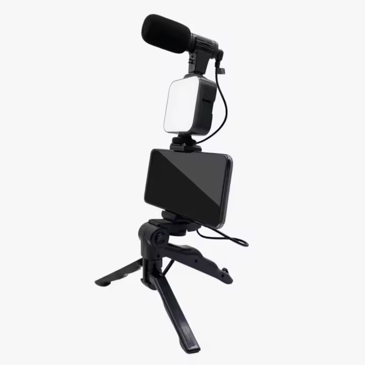 Kit de grabación de vídeo con LED ajustable y accesorios para tu smartphone - 1