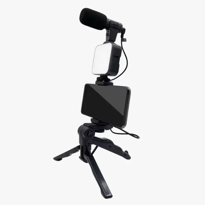 Kit de grabación de vídeo con LED ajustable y accesorios para tu smartphone - 1