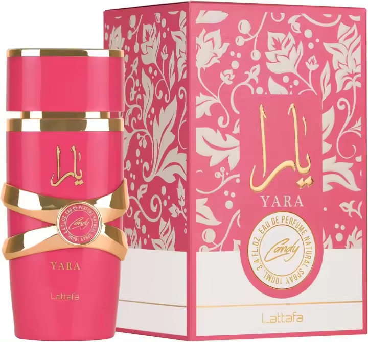 Lattafa Yara Candy  (ORIGINAL) Mujer Perfume Dulce 100 ML - 1