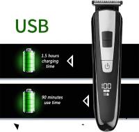 Cortadora de pelo 5 en 1, recortadora de pelo, recortadora y feitadora de Barba, recortadora profesional para helbres, recortadora de pelo y Orejas, feitadora corporal - details 1