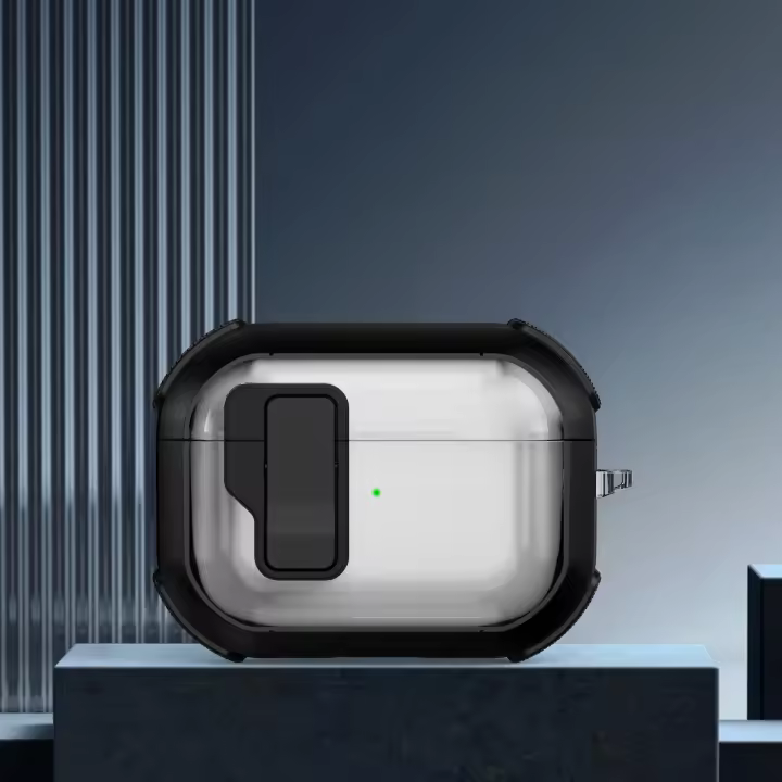 Carcasa De Seguridad Para AirPods pro 2 3 Y 1 Cubierta Protectora Para Auriculares Material De Plástico Generación Específica - 1