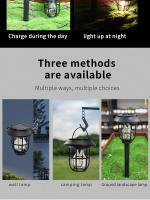 Lámpara De Pared Solar Caliente Con 3 Modos Para Jardín Exterior Decoración De Calle Luz De Inducción Corporal Luz Cálida Farol Incluido ABS Moderno LED Sin Certificación Origen China - details 4