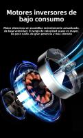 Ventilador De Techo LED 2 En 1 Con Control Remoto Base E27 Convertible Función Timer Dimmable Para Sala De Estar Dormitorio - details 4