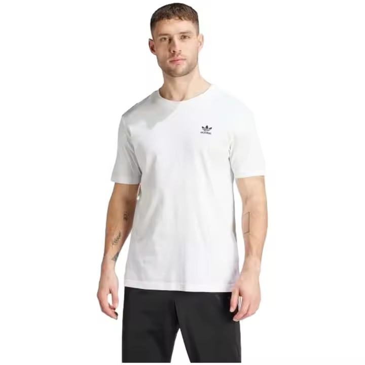 Camiseta de Manga Corta Adidas Trefoil Essentials Tee para hombre en color blanco - 1