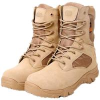 Botas militares de Combate de cuero para hombre, Zapatos de seuridad PARA EL Desierto, Botines Tácticos de invierno. - details 1