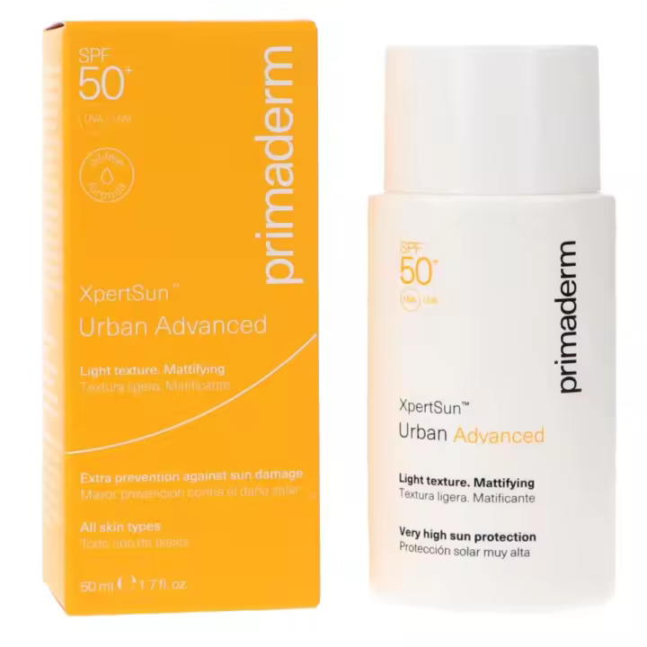 Protector solar corporal avanzado Singuladerm Xpertsun Urban 50 ML, textura ligera - 1
