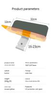 Visera De Coche 2 En 1 Con Espejo De Visión Diurna Y Nocturna Anti Luz Solar Y UV Plegable Para Visión Clara - details 19