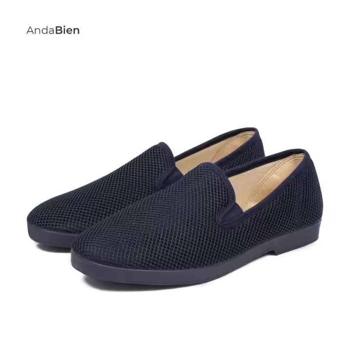 Zapatillas de Casa Hombre Mujer Unisex Verano Cómodas Respirables, Zapatos Rejilla Cuña Punta Cerrada, Suela Caucho Talla 35-46 Hecho EN ESPAÑA - 1