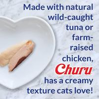 Pack de 3  Churu Snack Puré Receta De Atún Con Cangrejo Para Gatos 4X14gr - details 5