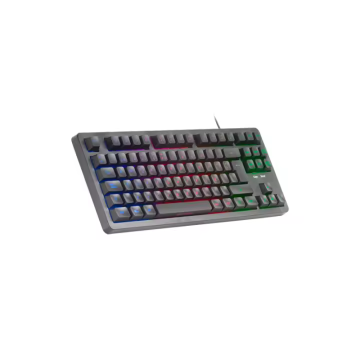 Mars Gaming - MK023, Teclado Gaming TKL, Tecnología Híbrida H-Mech, Iluminación FRGB Rainbow, Anti-ghosting, Compatibi - MK023ES MK023ES - 1