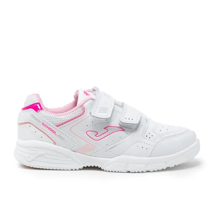 JOMA WSCHOW2410V Zapatillas deportivas niño 33190 XL DEPORTIVO DOS VELCROS BLANCO-ROSA - 1