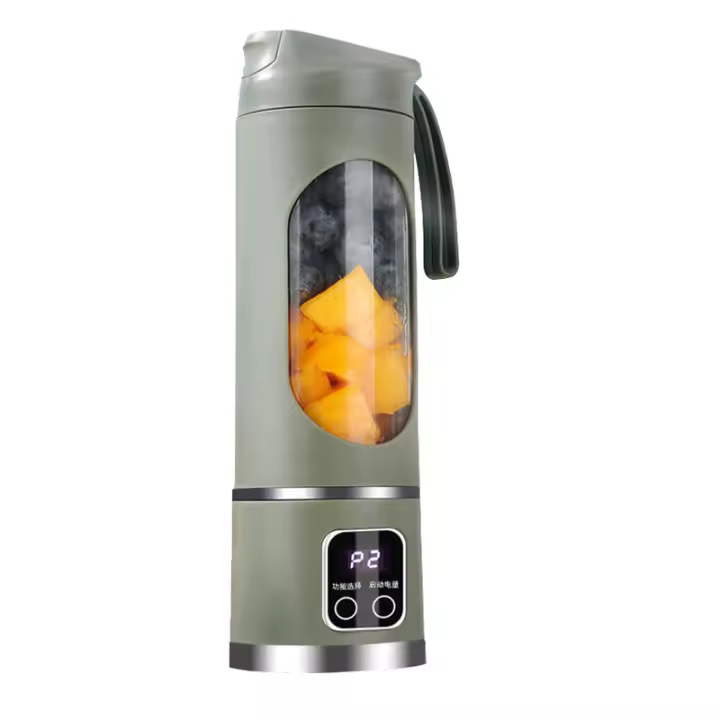 Picadora de Frutas Eléctrica Portátil de Acero Inoxidable Capacidad de 450Ml - 1