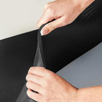 ManiBoom Esterilla Yoga, Pilates, Fitness, Deporte GRANDE y GRUESA 212 x 150cm 8mm Grosor - Colchoneta Gimnasia ANTIDESLIZANTE para Ejercicio - Mat Gym Gruesa - Tapete Gimnasio para Abdominales - details 1